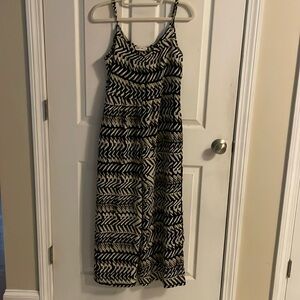 New In Medium Jumpsuit Black Tan